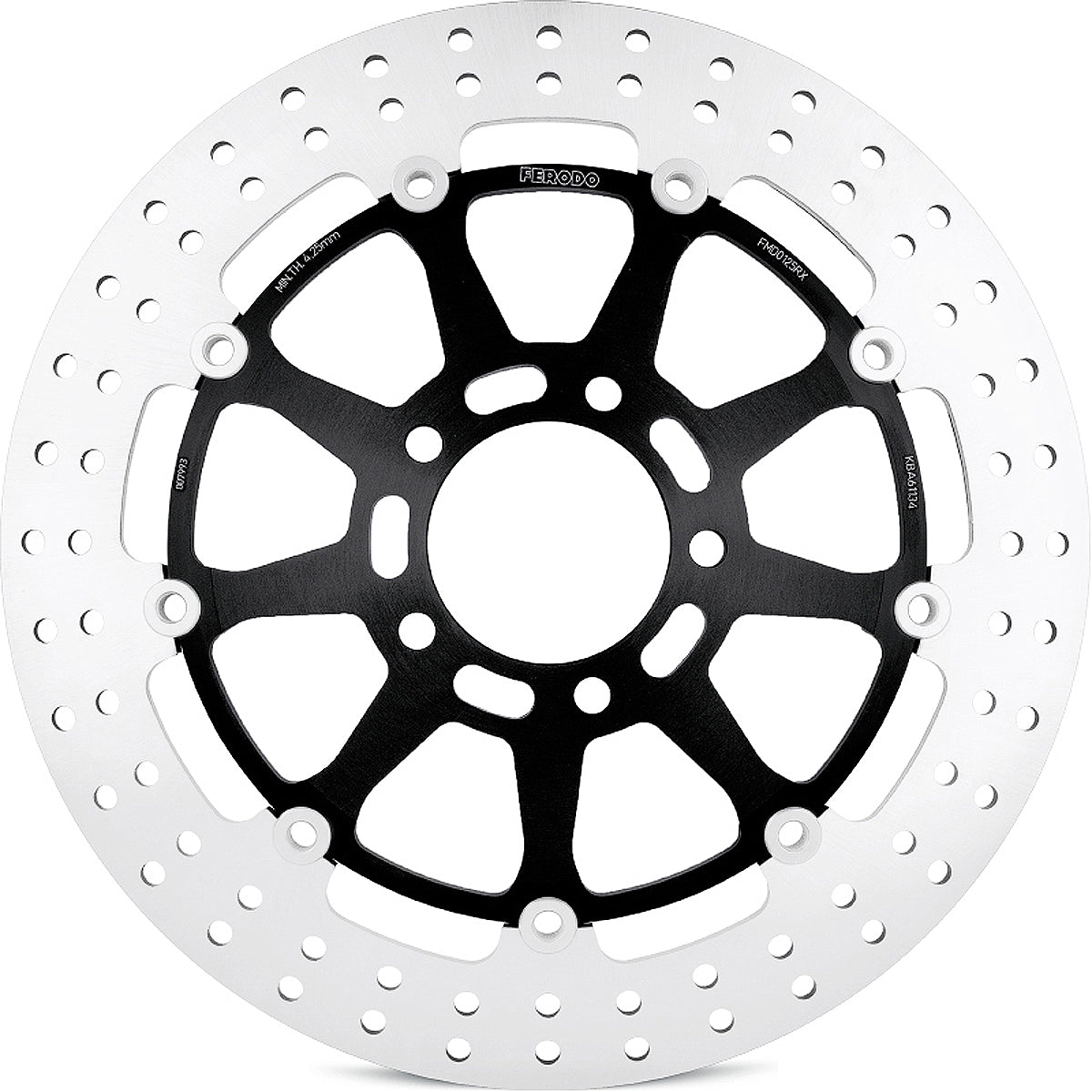 Ferodo Brake Disc Floating Alloy Centre FMD0125RX