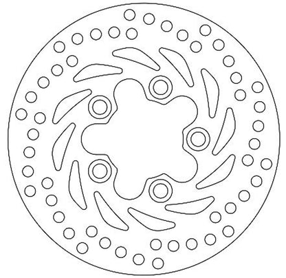 Ferodo Brake Disc Solid FMD0133R