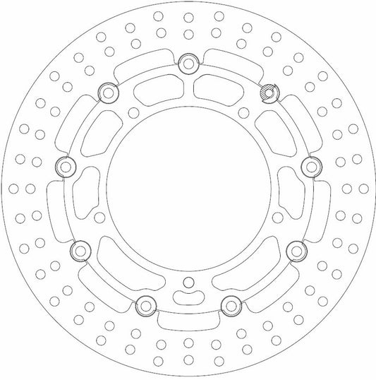 Ferodo Brake Disc Floating Alloy Centre FMD0139RX