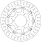 Ferodo Brake Disc Floating Alloy Centre Fmd0140Rx