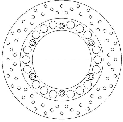 Ferodo Brake Disc Solid FMD0155R