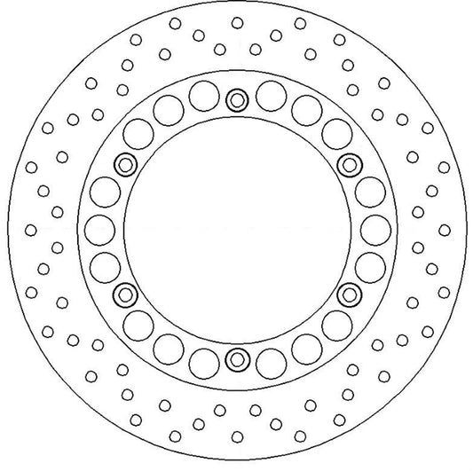 Ferodo Brake Disc Solid FMD0155R