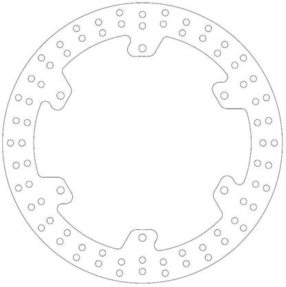 Ferodo Brake Disc Solid FMD0160R