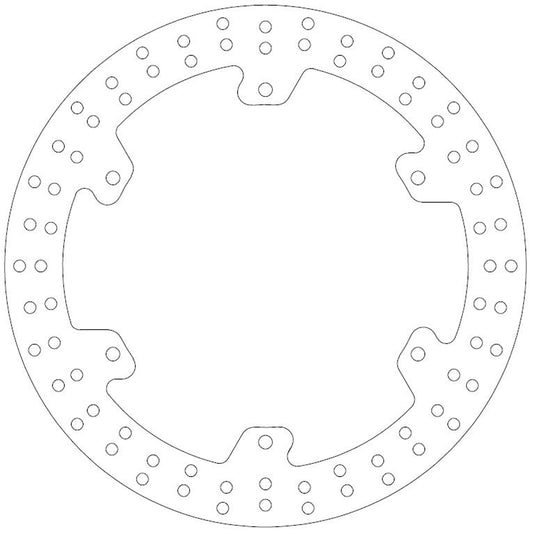 Ferodo Brake Disc Solid FMD0160R