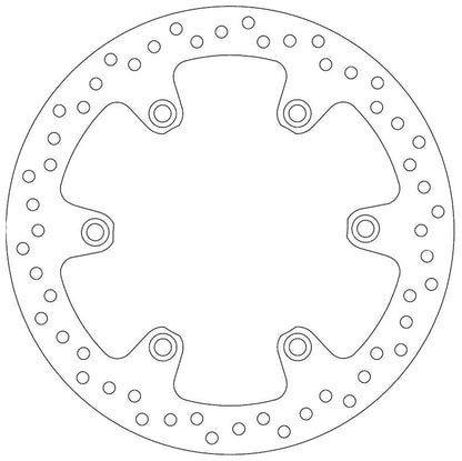 Ferodo Brake Disc Solid FMD0163R