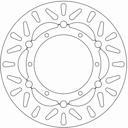 Ferodo Brake Disc Floating Steel Centre FMD0163RF