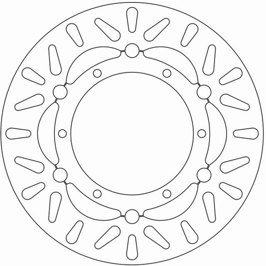 Ferodo Brake Disc Floating Steel Centre FMD0163RF