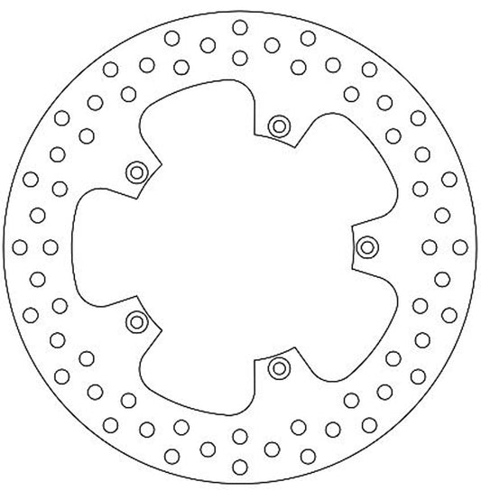 Ferodo Brake Disc Solid FMD0168R