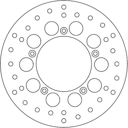 Ferodo Brake Disc Solid FMD0171R