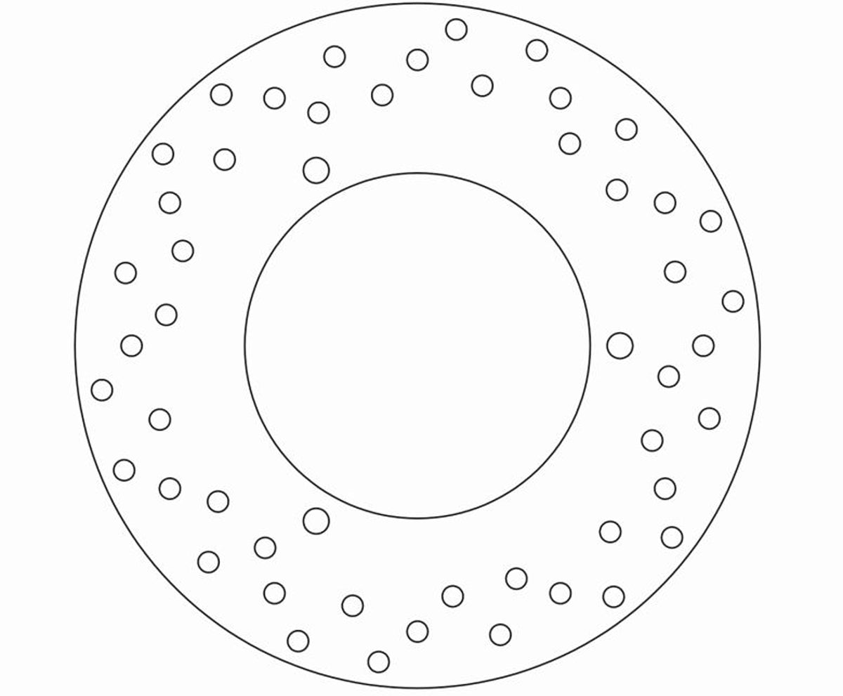 Ferodo Brake Disc Solid FMD0173R
