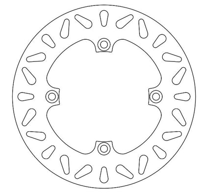 Ferodo Brake Disc Solid FMD0180R