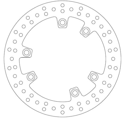 Ferodo Brake Disc Solid FMD0187R
