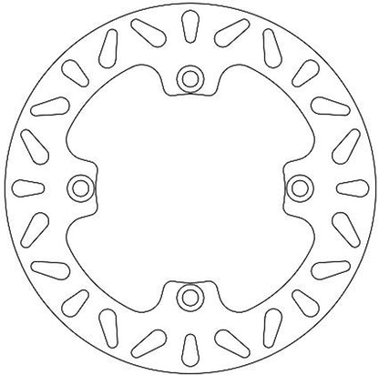 Ferodo Brake Disc Solid FMD0190R