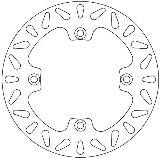 Ferodo Brake Disc Solid FMD0190R