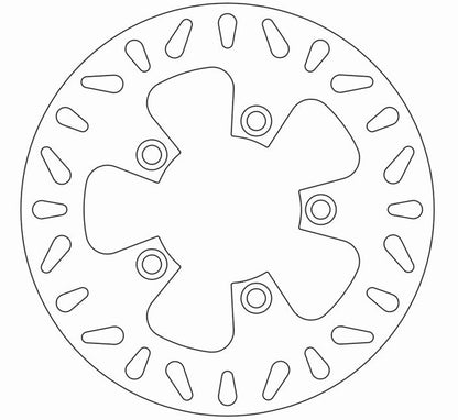 Ferodo Brake Disc Solid FMD0199R