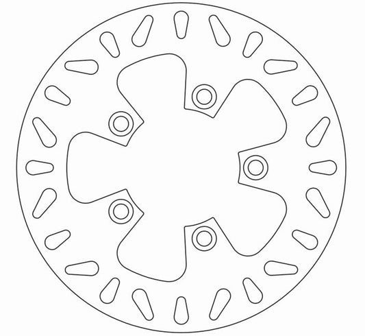 Ferodo Brake Disc Solid FMD0199R