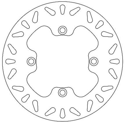 Ferodo Brake Disc Solid FMD0203R