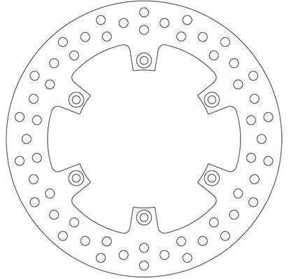 Ferodo Brake Disc Solid FMD0207R
