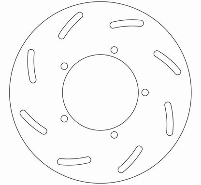 Ferodo Brake Disc Solid FMD0210R