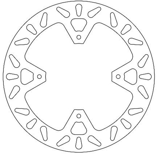 Ferodo Brake Disc Solid FMD0216R