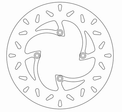 Ferodo Brake Disc Solid FMD0220R