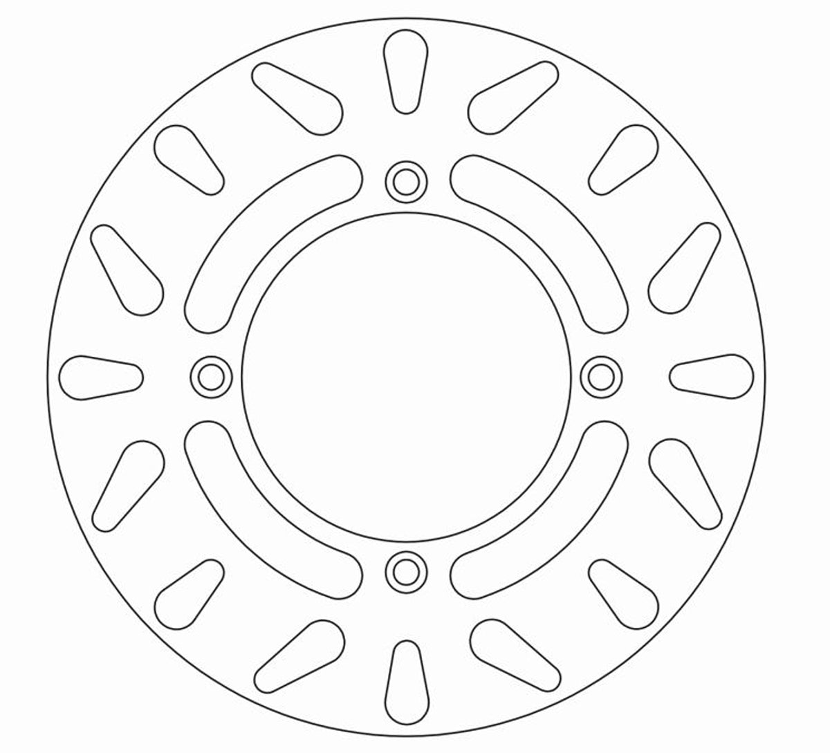Ferodo Brake Disc Solid FMD0227R