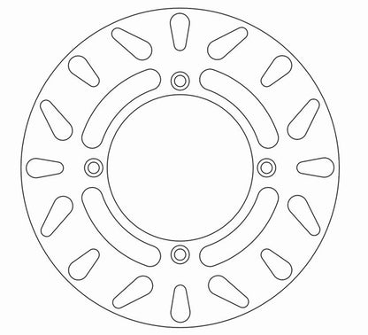 Ferodo Brake Disc Solid FMD0227R