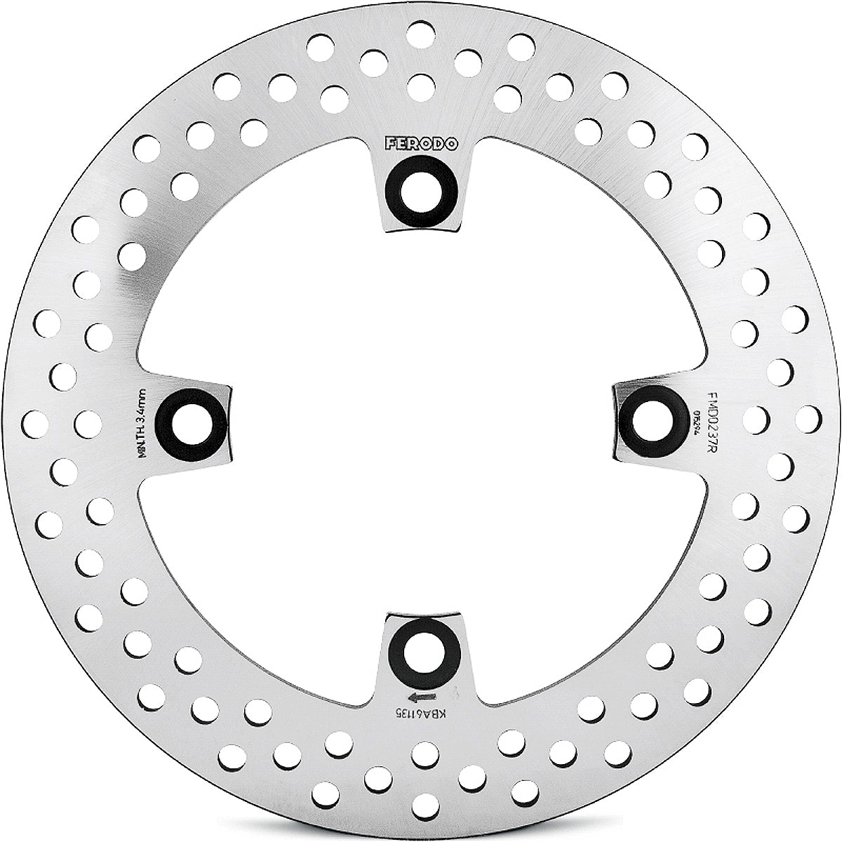 Ferodo Brake Disc Solid FMD0237R