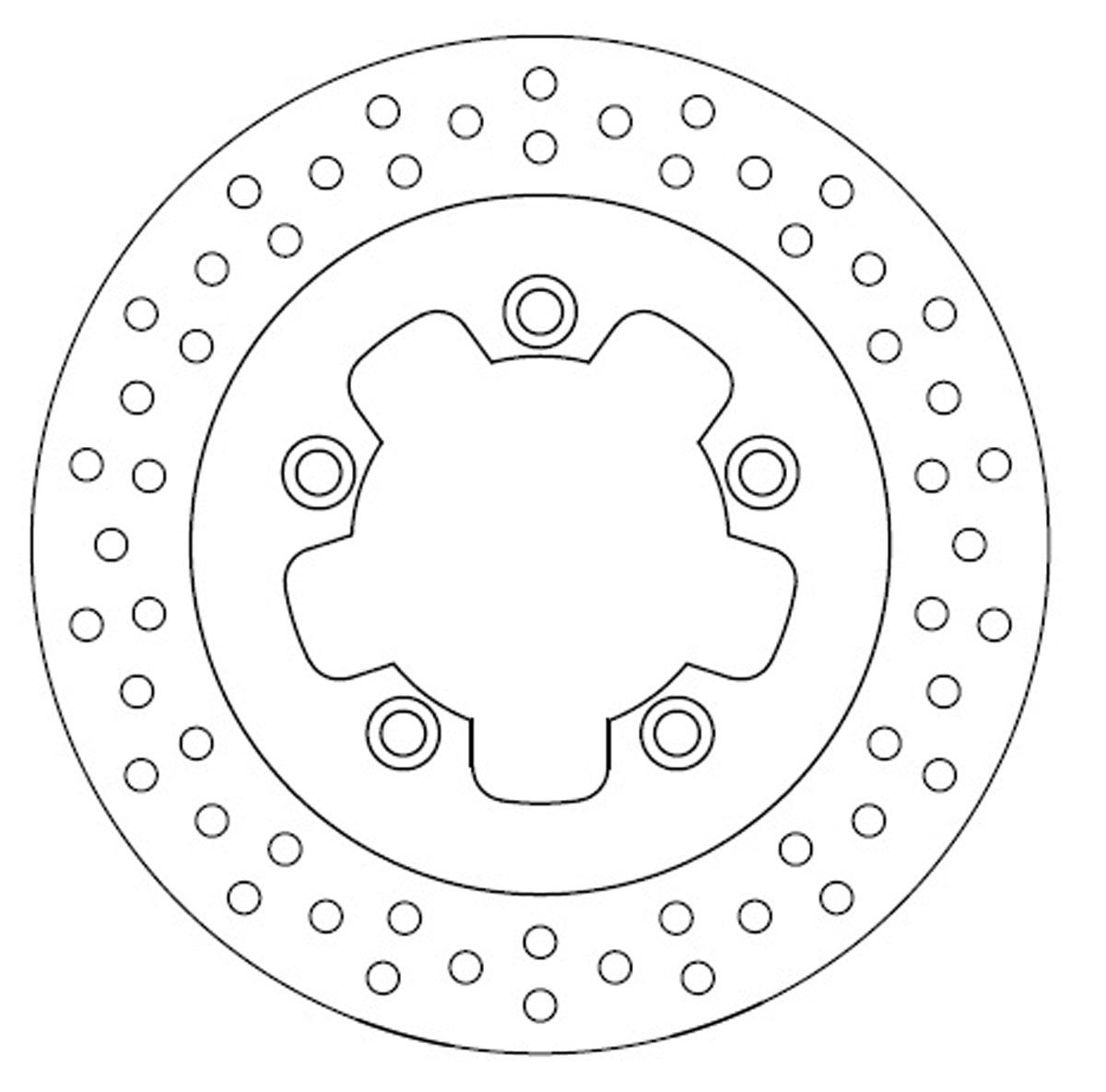 Ferodo Brake Disc Solid FMD0244R
