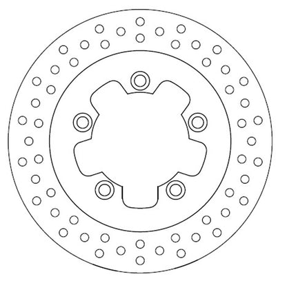 Ferodo Brake Disc Solid FMD0244R
