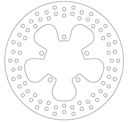 Ferodo Brake Disc Solid FMD0247R