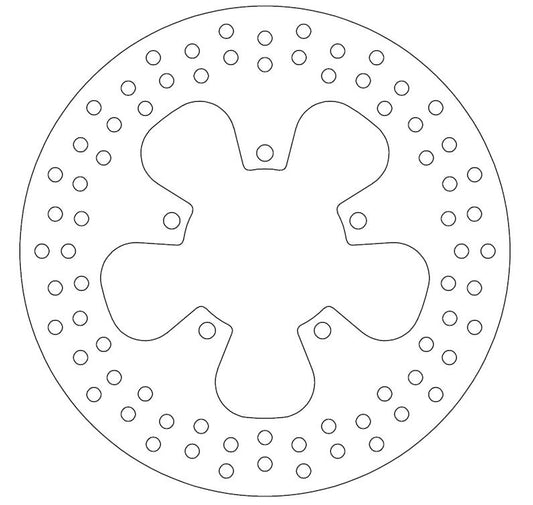 Ferodo Brake Disc Solid FMD0247R