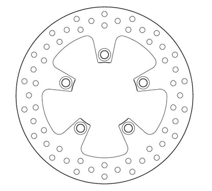 Ferodo Brake Disc Solid FMD0249R