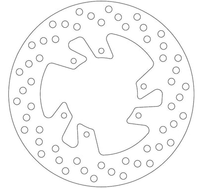 Ferodo Brake Disc Solid FMD0256R