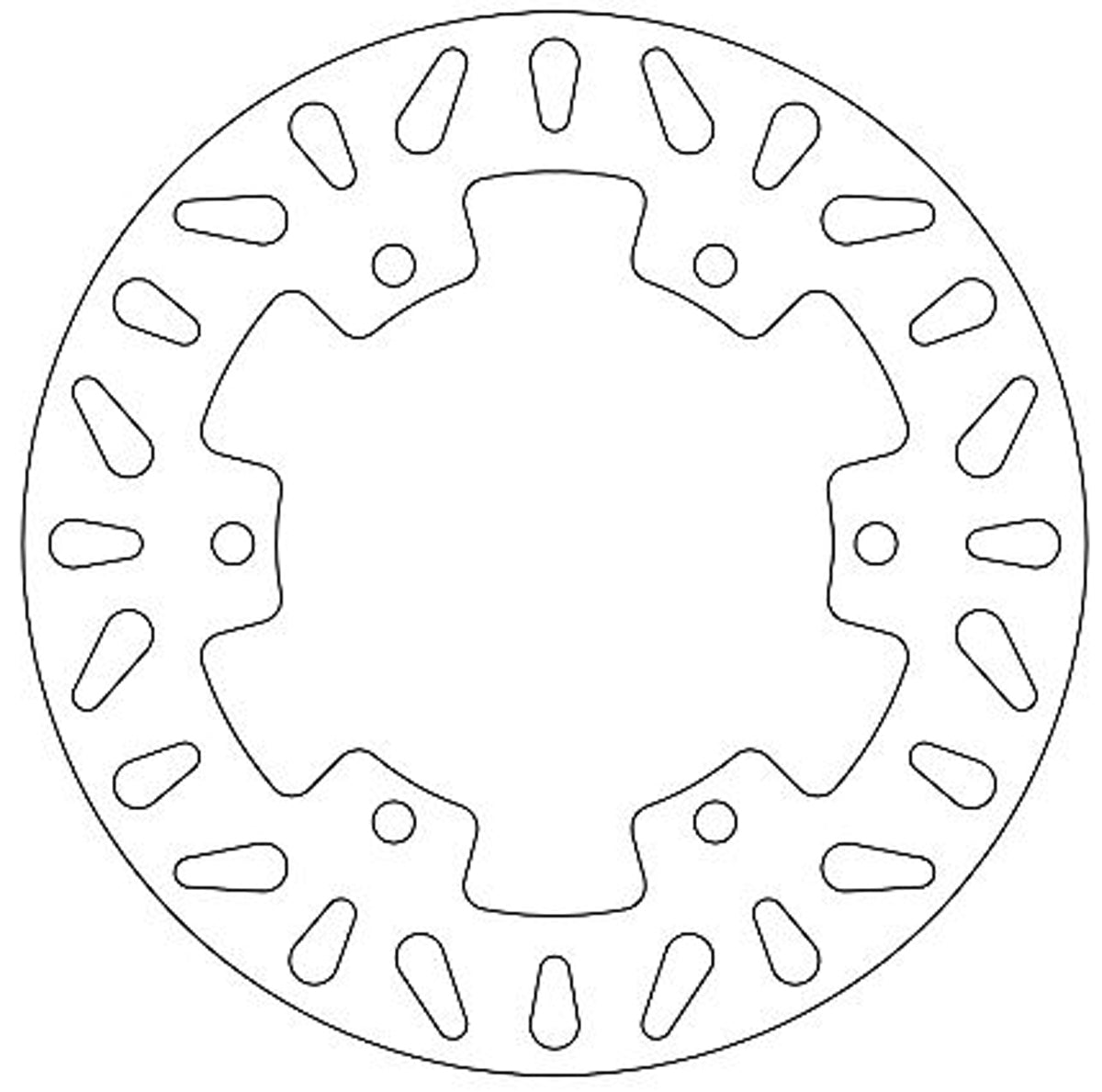 Ferodo Brake Disc Solid FMD0261R