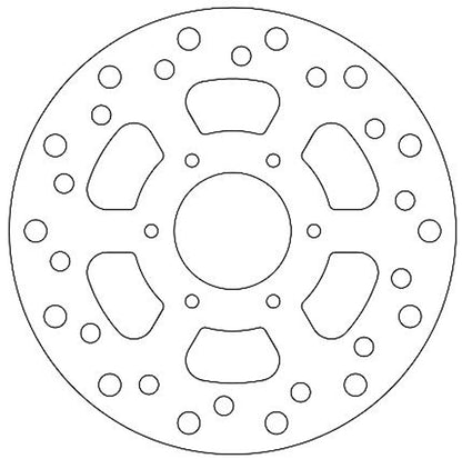 Ferodo Brake Disc Solid FMD0312R