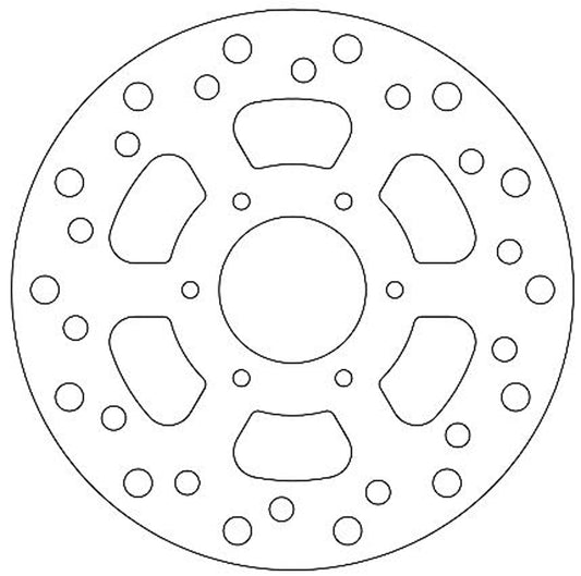 Ferodo Brake Disc Solid FMD0312R