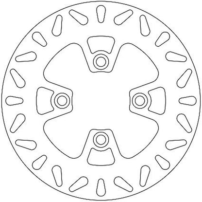 Ferodo Brake Disc Solid FMD0318R