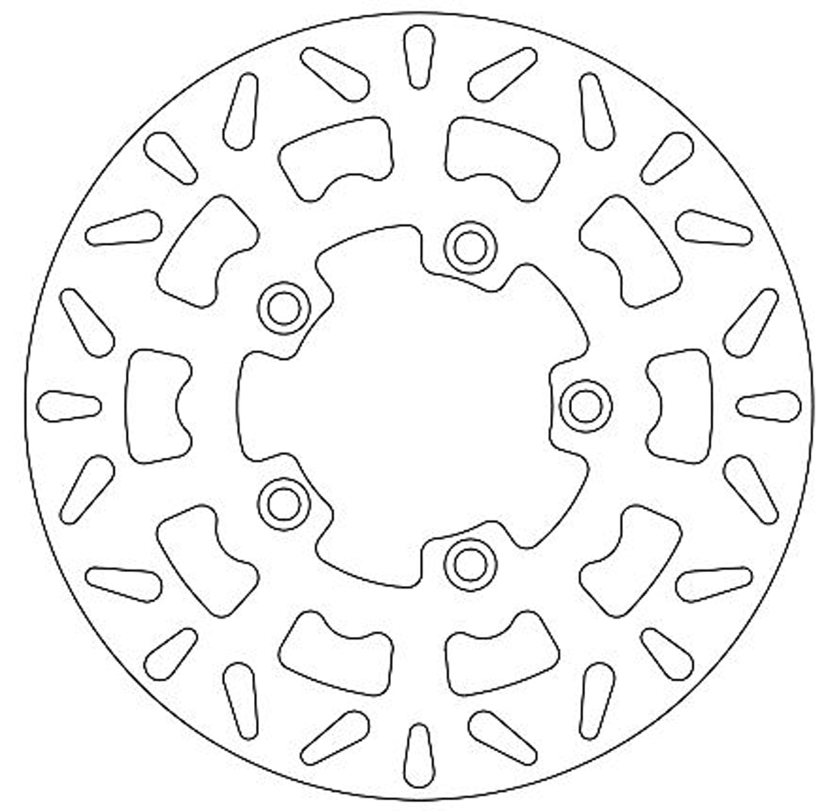 Ferodo Brake Disc Solid FMD0323R