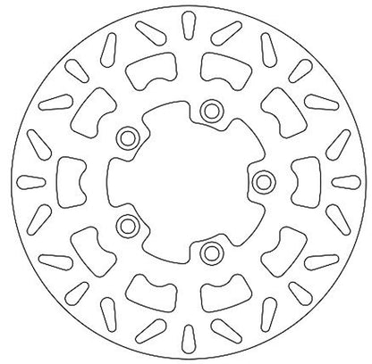 Ferodo Brake Disc Solid FMD0323R