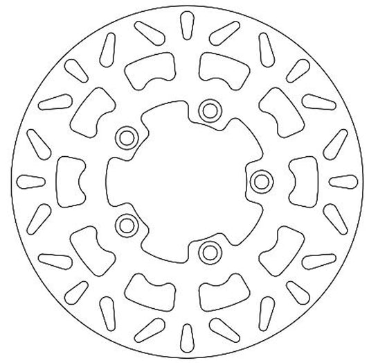 Ferodo Brake Disc Solid FMD0323R