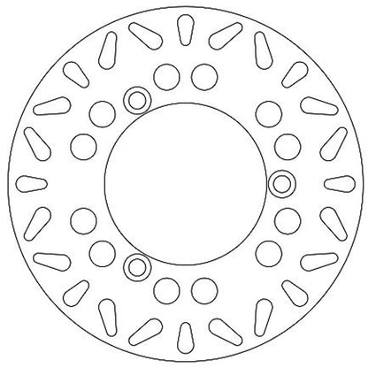 Ferodo Brake Disc Solid FMD0324R