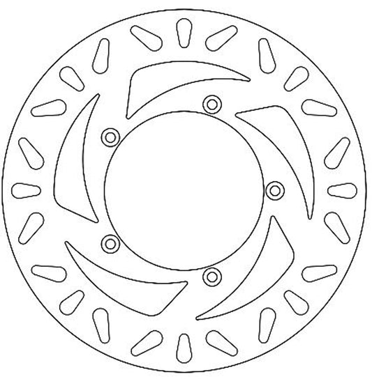 Ferodo Brake Disc Solid FMD0326R