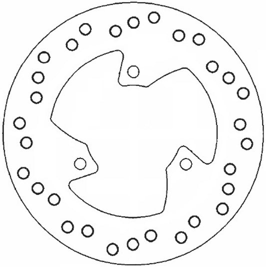 Ferodo Brake Disc Solid FMD0327R
