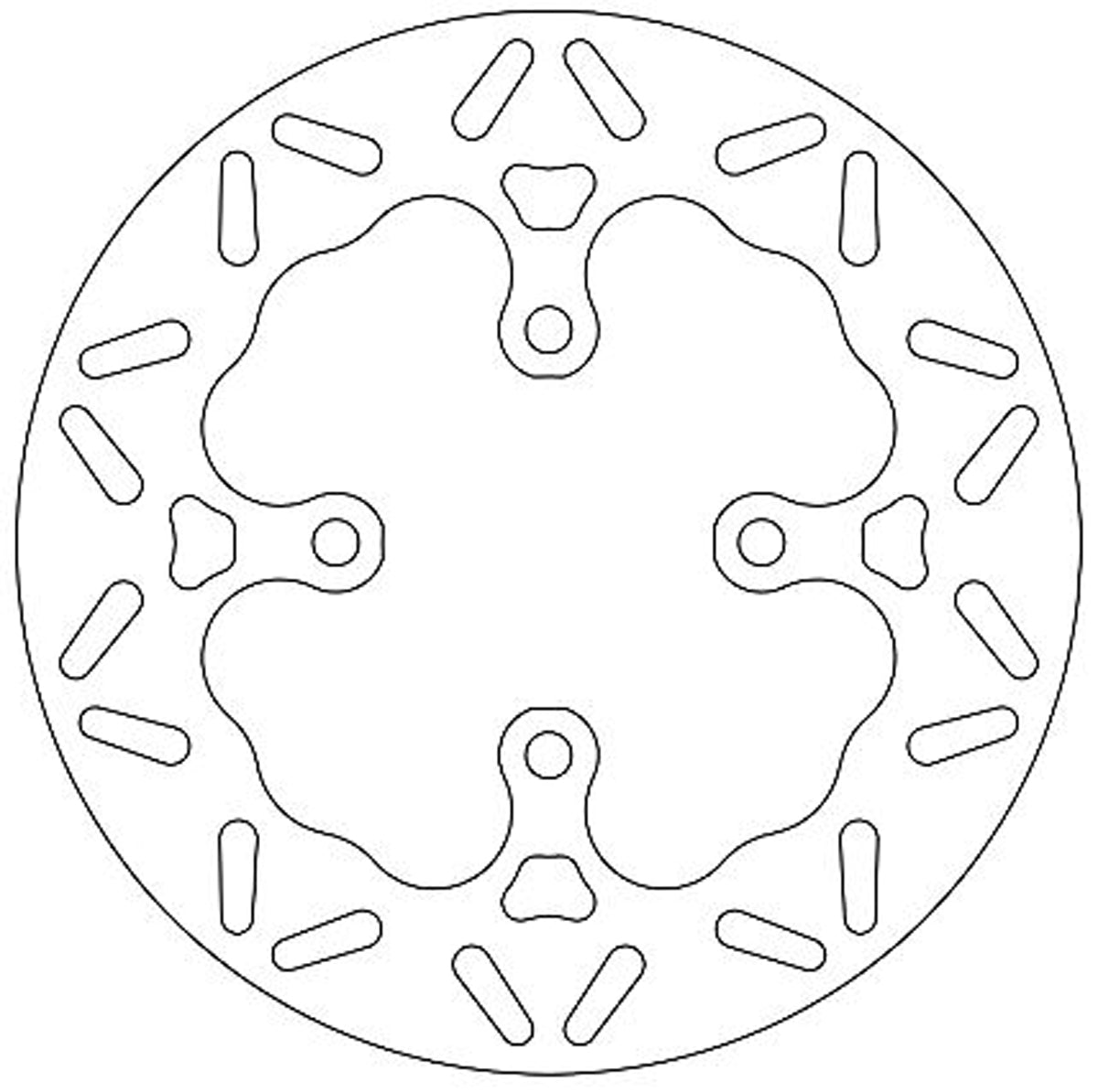 Ferodo Brake Disc Solid FMD0333R