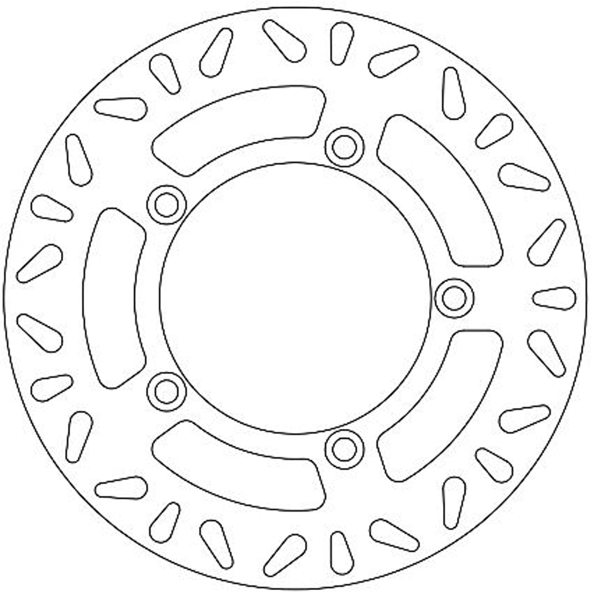 Ferodo Brake Disc Solid FMD0334R