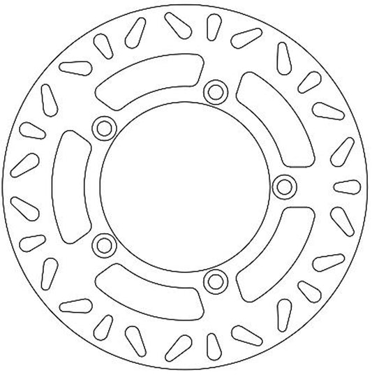 Ferodo Brake Disc Solid FMD0334R