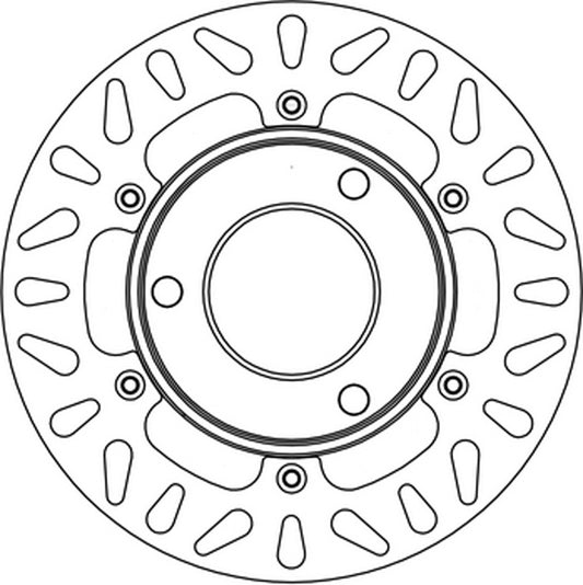 Ferodo Brake Disc Solid FMD0361R
