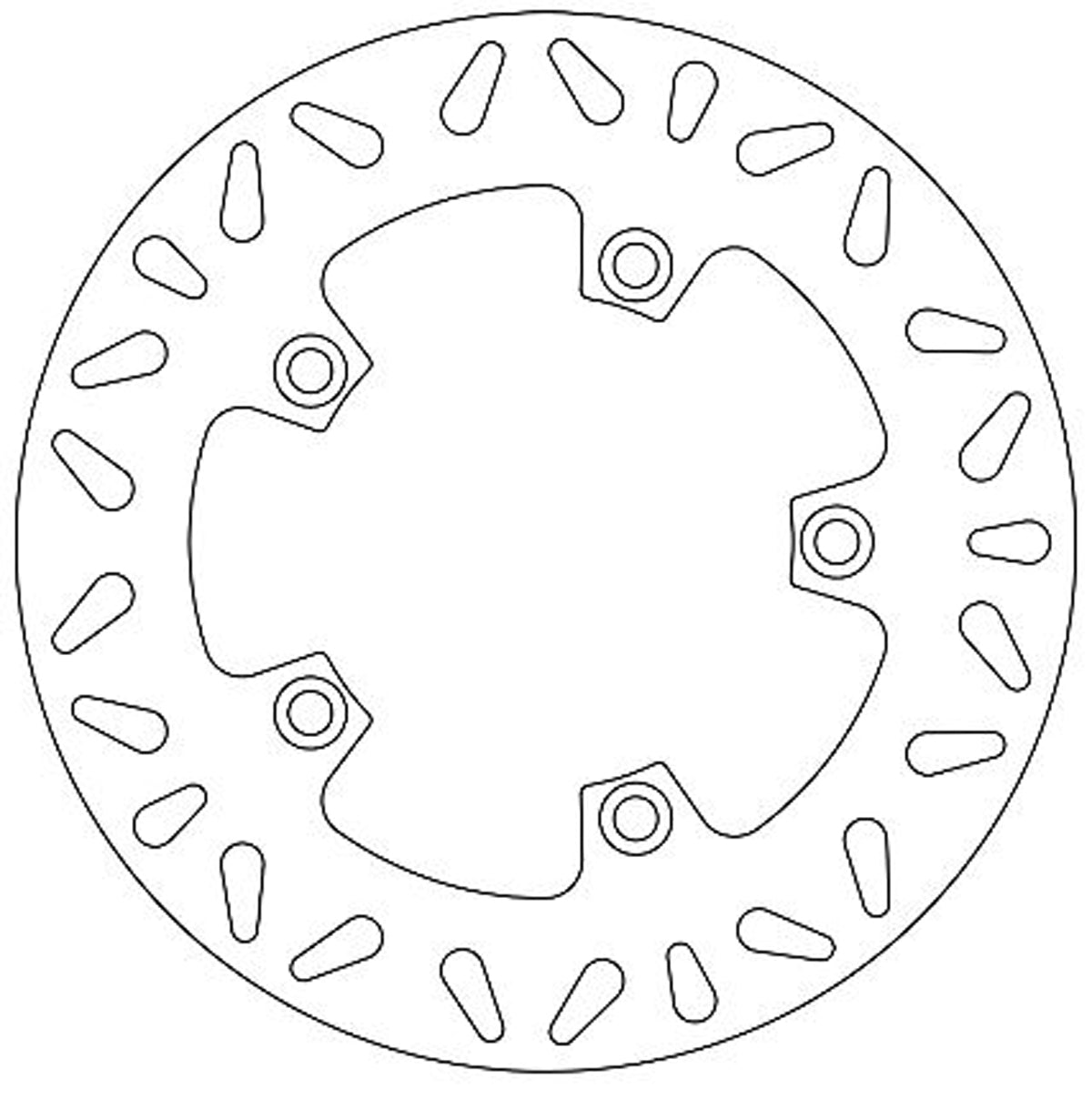 Ferodo Brake Disc Solid FMD0362R