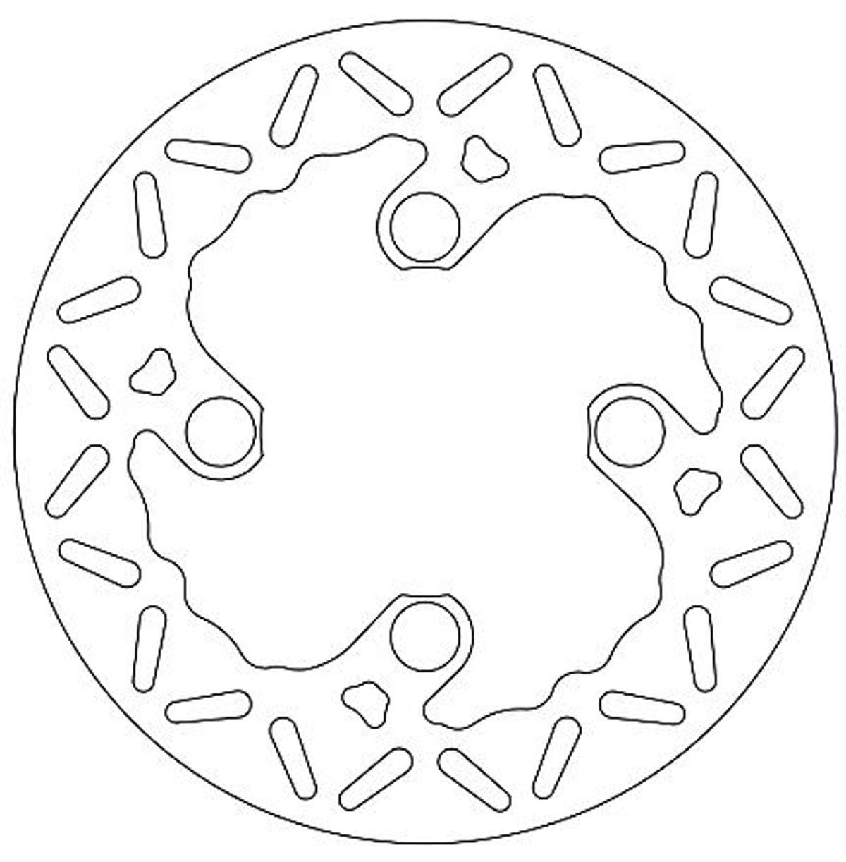 Ferodo Brake Disc Solid FMD0375R